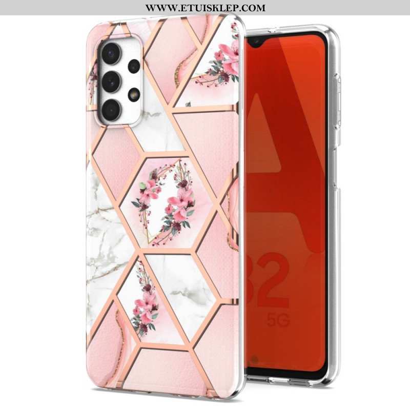 Etui do Samsung Galaxy A13 Kwiaty